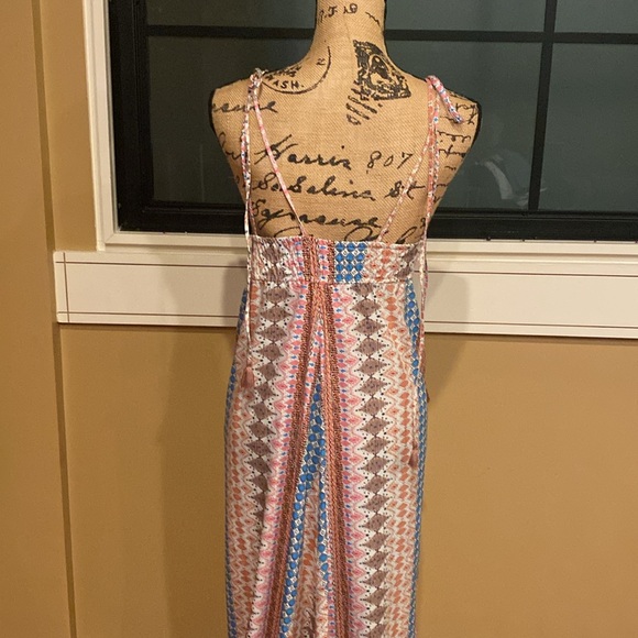 LULU'S Colorful! Indian Block Print Summer Maxi Dress. Sz Small. EUC - Picture 6 of 7
